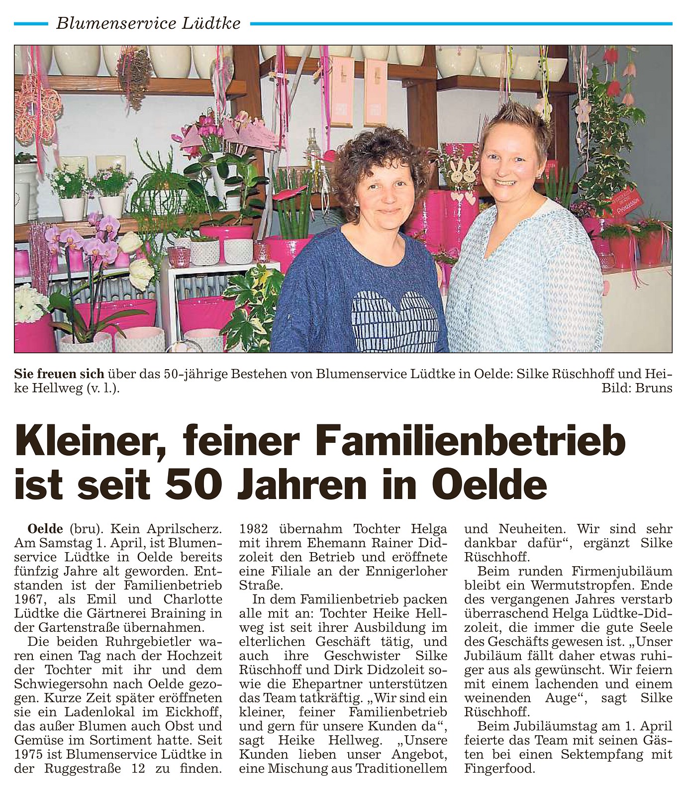 Bericht aus der Glocke